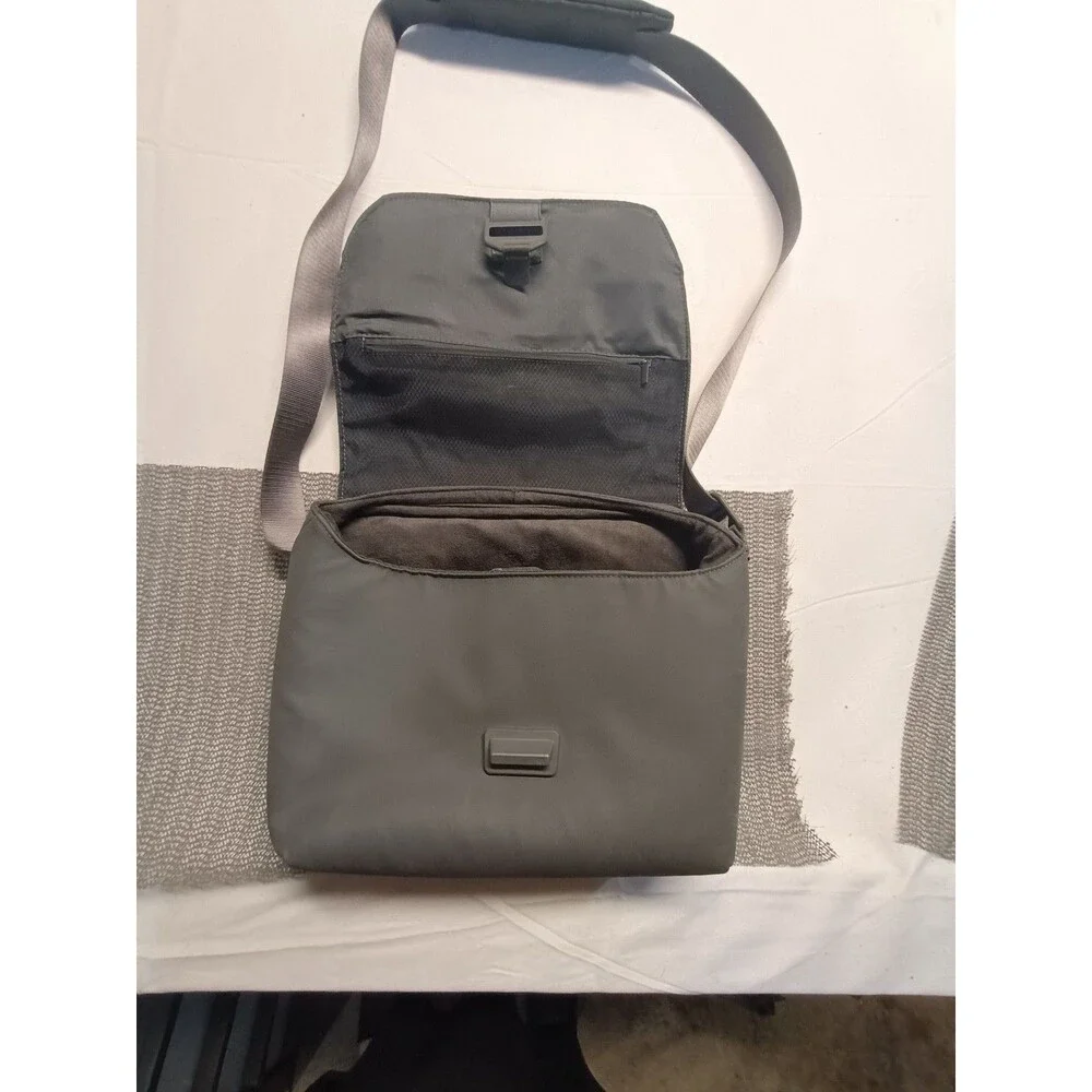 Lowepro Gray Tech Messenger Camera Bag with Adjustable Dividers